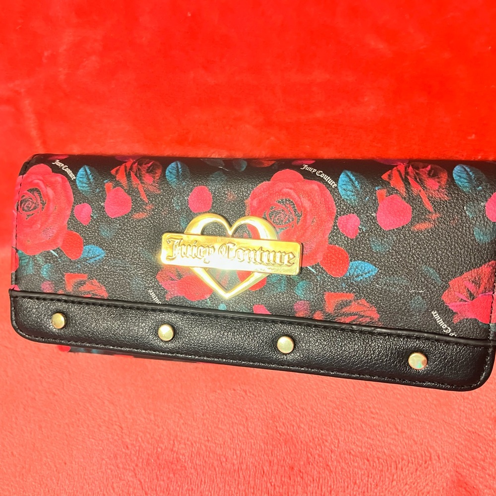 Juicy couture rose wallet